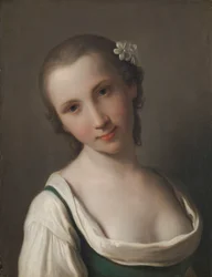 Eine junge Frau