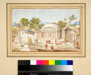 Landschaft mit dem Pantheon
