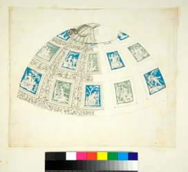 Gewölbe der Villa Madama