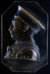 Plakette von Ludovico Gonzaga (1441-1478) (recto)