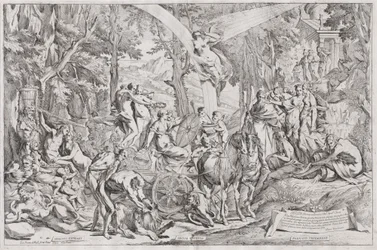 Der Triumph der Malerei auf dem Parnass
