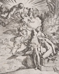 Das Opfer Isaaks durch seinen Vater Abraham