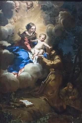 Vision der Maria an den heiligen Franziskus, ca. 1641