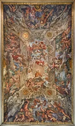 Der Triumph der göttlichen Vorsehung und die Erfüllung ihrer Zwecke unter Papst Urban VIII, 1632-1639