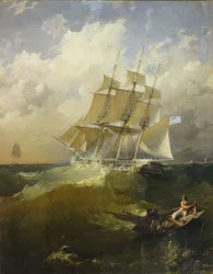 44-Kanonen-Fregatte Aurora, 1844