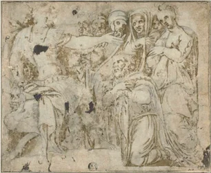 Die Familie des Darius vor Alexander
