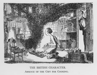 Der britische Charakter, Fehlen des Talents zum Kochen