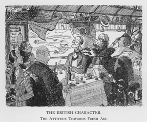 Der britische Charakter, Einstellung zu frischer Luft
