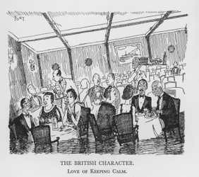 Der britische Charakter, Liebe zur Ruhe (Lithografie)
