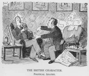 Der britische Charakter, Politische Apathie