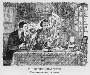 Der britische Charakter, Die Bedeutung von Nachrichten