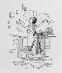 Abwaschen (Lithografie)
