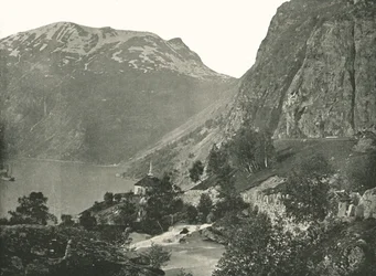 Merok am Geirangerfjord, Norwegen