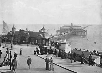 Die Pier, Southend-on-Sea, um 1896