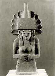Centeocihuatl, Göttin des Maises, Huastekisch, ca. 1000-1250