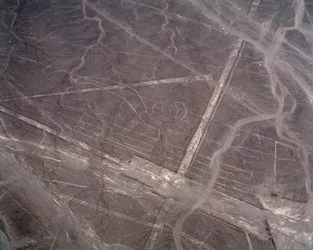 Luftaufnahme der Nazca-Linien