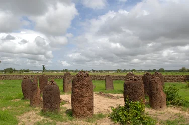Urgeschichte: Megalithischer Steinkreis von Wassu, Gambia