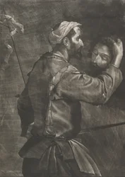 Der große Henker mit dem Kopf von Johannes dem Täufer, 1658