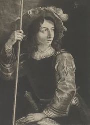 Der große Landsknecht oder Standartenträger, 1658