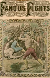 Der Kampf zwischen Tom Spring und Bill Neat, 1823, spätes 19. oder frühes 20. Jahrhundert