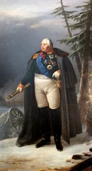 Mikhail Kutuzov, russischer Soldat, 1833-1834
