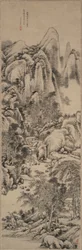 Landschaft im Stil von Huang Gongwang