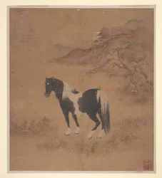 Pferd und Landschaft