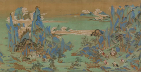Kaiser Minghuangs Reise nach Sichuan, Freer Gallery of Art