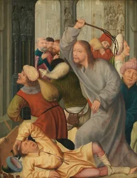 Christus vertreibt die Geldwechsler aus dem Tempel