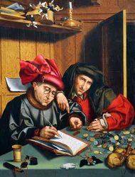 Geldverleiher, ca. 1515