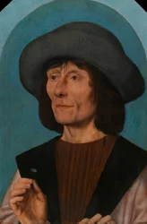 Porträt eines Mannes mit Nelke, 1500-1510