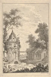 Gartenszene