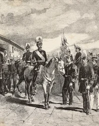 Japanische Armee: Infanteriesoldaten, Stabschefs, Generalmajor, Kavallerie, Vizeadmiral, Infanteriekapitän, Kanonier