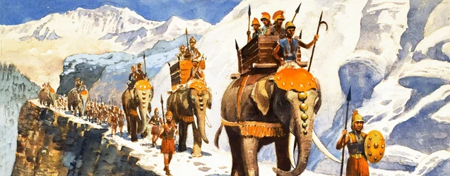 Hannibal in den Alpen