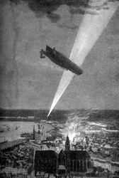 Zeppelin-Bombardierung von Antwerpen, Erster Weltkrieg, 24. August 1914