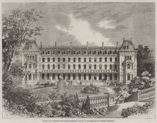 Hotel und Hydropathische Einrichtung, die in Upper Norwood errichtet werden soll