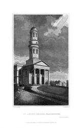 St. Annes Kirche, Wandsworth, London, 1830