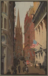 Trinity Church und Wall Street
