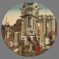 Die Anbetung der Könige, ca. 1495