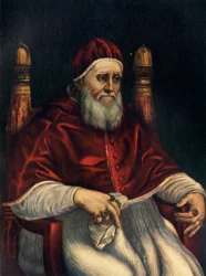 Papst Julius II., um 1512, um 1912