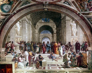 Die Schule von Athen, ca. 1510