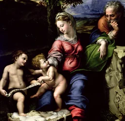 Die Heilige Familie der Eiche, ca. 1518 (Detail)