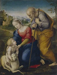 Die Heilige Familie mit einem Lamm, 1507