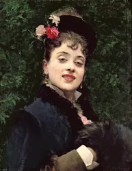 Aline Masson, das Modell des Künstlers