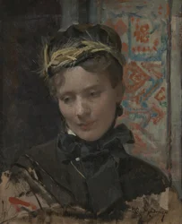 Porträt einer Dame, 1885-1896