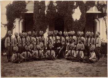 Abteilung des Bhopal-Bataillons in Indore