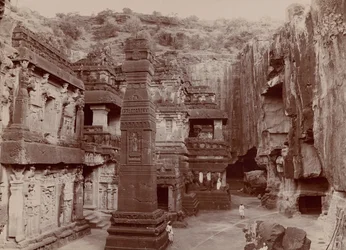 Khalias Felsentempel, Ellora