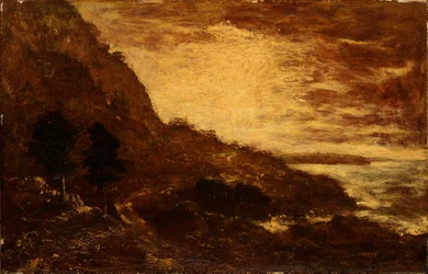 Sonnenuntergang, Navarro Ridge, Kalifornische Küste