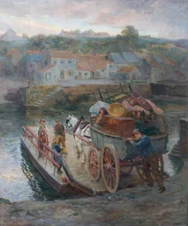Überquerung der Hylton-Fähre, 1912