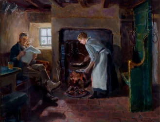 Essenszeit, 1895